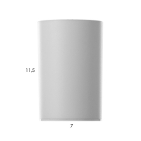 Светильник "Лумина" GU10 белый 7,5х7,5х11,5 см