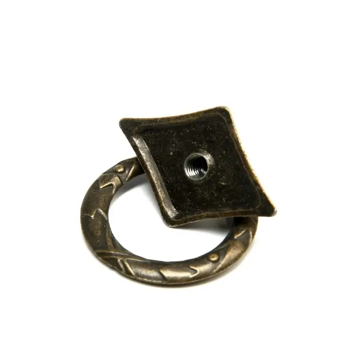 Ручка-кнопка ТУНДРА VINTAGE 027, цвет бронза