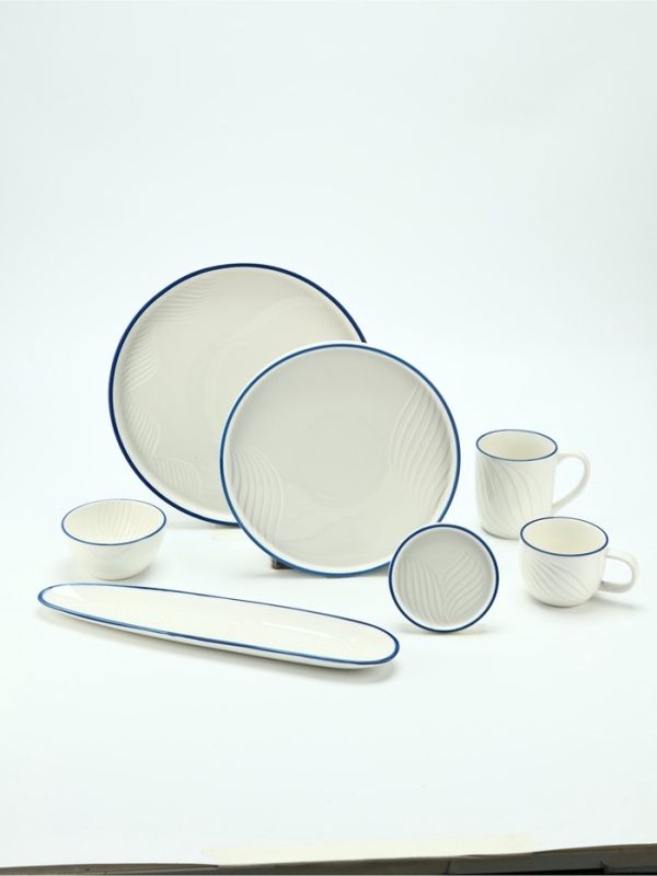 Тарелка керамическая Dolce Ceramo. &laquo;Оушен&raquo;, 23 х 23 см