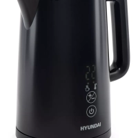 Чайник HYK-S5509 1,5л 2200Вт черный (металл)