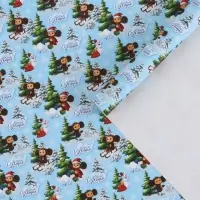 Бумага упаковочная глянцевая "С Новым годом", 70 х 100 см