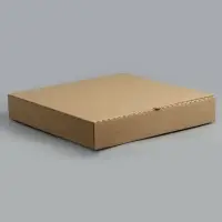 Упаковка для пиццы, бурая, 36 х 36 х 6 см