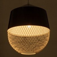 Светильник Lisa 1х40Вт Е27 маренго  26х26х32см