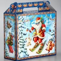 Подарочная коробка новогодняя &laquo;Олимпиада&raquo;, Чемоданчик малый, 17.3&times;6.5&times;15 см