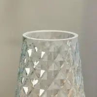 Ваза стекло настольная "Иви" 21,5х9,5х6,5 см, прозрачный