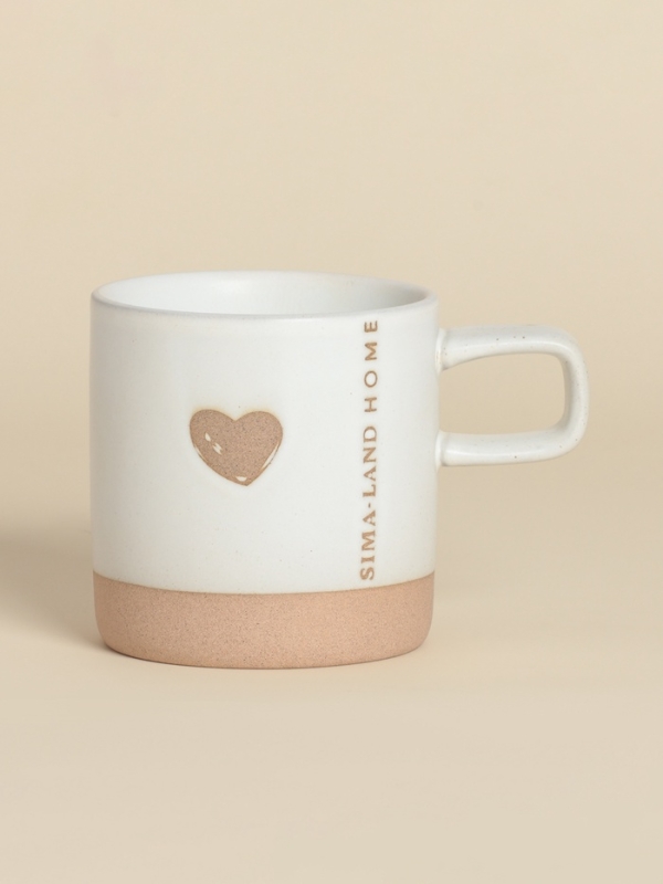 Кружка SL Home "Сердце", 520 мл, 13,5х9,6х9,8 см.
