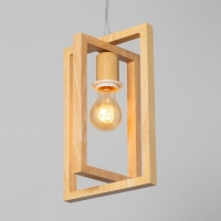 Светильник BayerLux ЭКО "Кира" 1х40Вт Е27 коричневый 20х20х100см