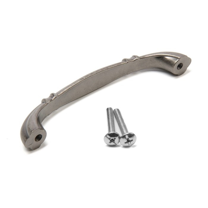 Ручка-скоба CAPPIO RSC039, м/о 96 мм, цвет старинное серебро, 4 шт.