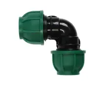 Отвод ПНД ZEIN, 20 мм, цанга