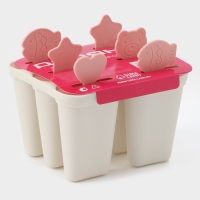 Форма для мороженого Доляна &laquo;Нега&raquo;, 6 ячеек, цвет МИКС