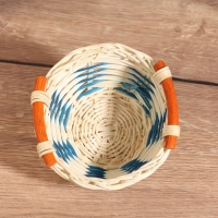 Корзина плетеная 15x15x8 см, ротанг