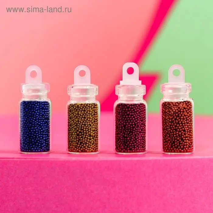 Набор бульонок для декора ногтей &laquo;Сияй, мечтай!&raquo;, 12 цветов