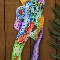 Панно настенное "Геккон океан" 11х1,1х50 см