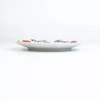 Тарелка плоская керамическая &laquo;Правильное питание&raquo;, d=20 см