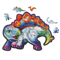 Пазл деревянный фигурный &laquo;Стегозавр&raquo;, 67 элементов