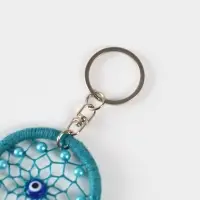 Брелок "Ловец снов" 17 см, цв. бирюзовый