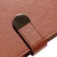 Органайзер на кольцах, C6, с хлястиком, 80л, линия, к/зам, Коричневый