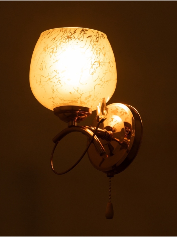 Бра 3905-159/1 40Вт E27 золото