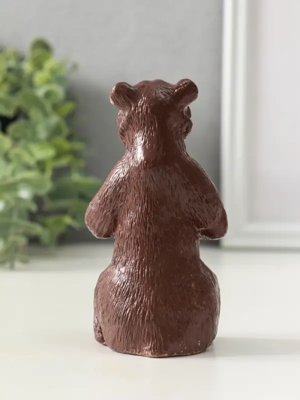 Фигура "Медведь тотемный" высота 11 см, коричневый цвет