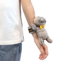 Мягкая игрушка "Басик с бантиком на браслете",  11 см Kta-003