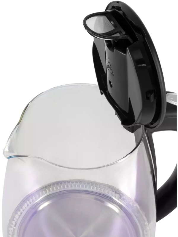 Чайник HYK-G8800 1,7л 2200Вт серебристый (стекло)