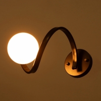 Бра Nadine 1х10Вт GU10 черный 37х16х32см