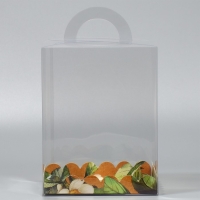 Коробка кондитерская, сундук, упаковка, &laquo;Ты моё счастье&raquo;, 14 х 14 х 18 см