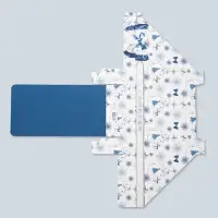 Коробка подарочная новогодняя складная &laquo;Новогодний бант&raquo;, 21х 15 х 5 см