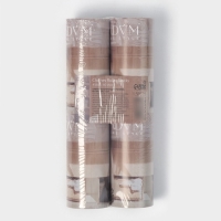 Сменный блок для ролика LaDо́m, 4 шт по 60 листов, 3.8&times;10 см, винтовая намотка