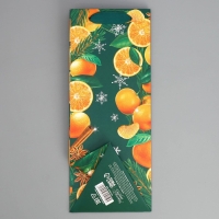 Пакет под бутылку, треугольный &laquo;Новый год&raquo;, 13 х 32 х 11.3 см, Новый год