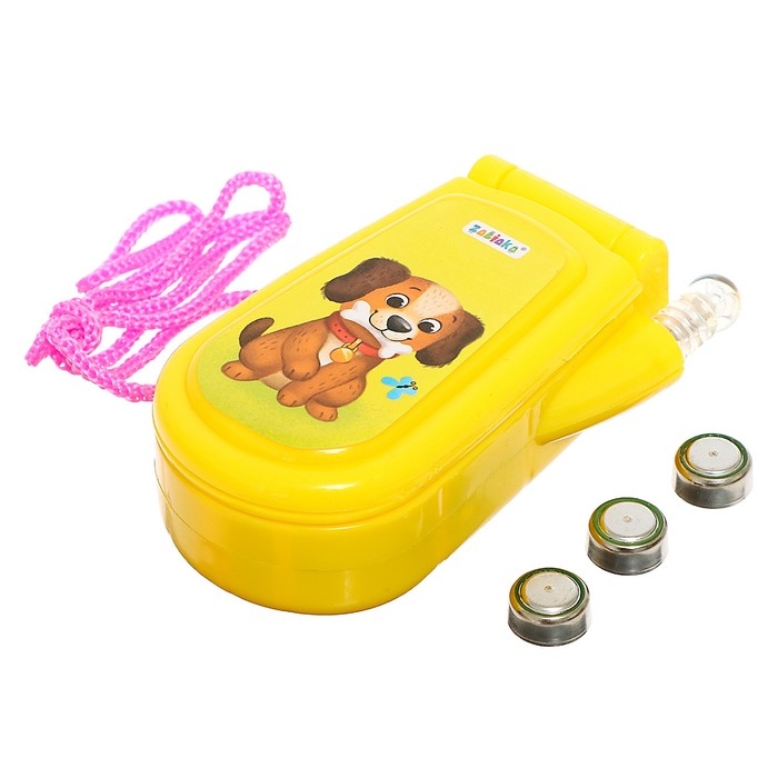 Музыкальный телефон &laquo;Друзья&raquo;, звуковые эффекты, работает от батареек, МИКС