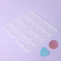 Набор форм для шоколада, 2 шт, силикон, 23&times;12 см, цвет прозрачный