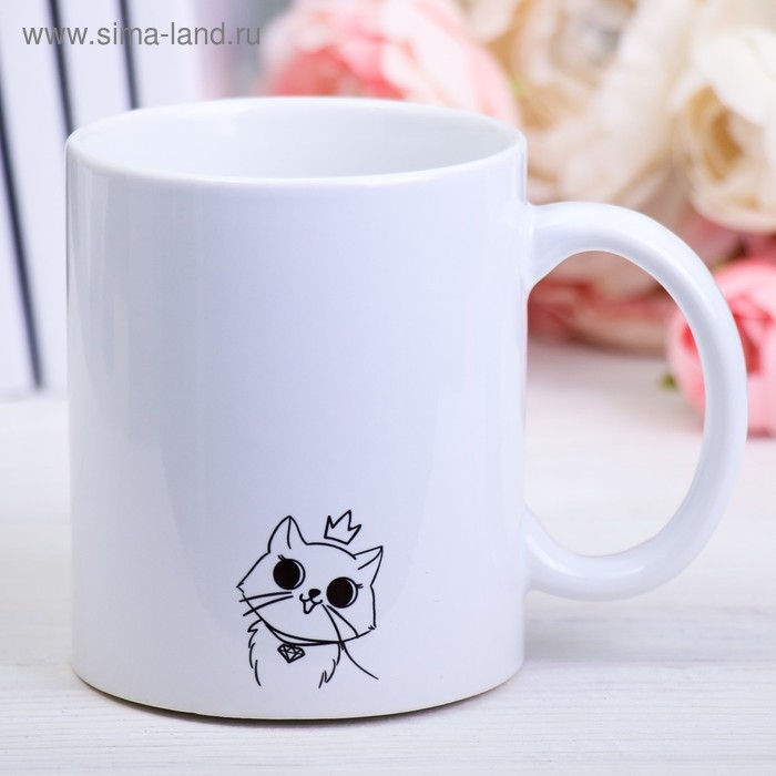 Кружка с сублимацией &laquo;Котики&raquo;, 300 мл