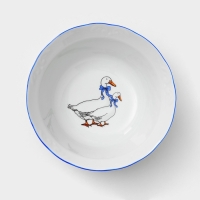 Сервиз фарфоровый столовый &laquo;Гуси&raquo;, 48 предметов