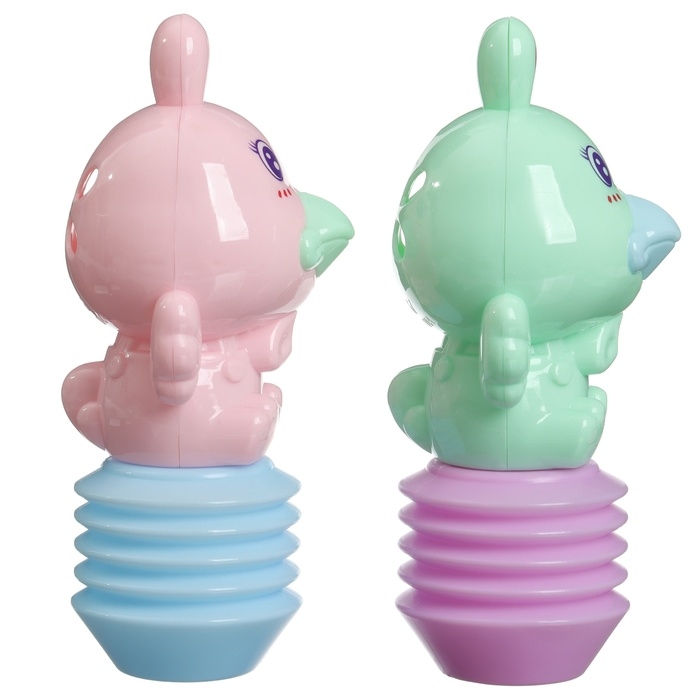 Набор погремушек &laquo;Друзья&raquo;, 2 шт., с пищалкой, виды МИКС, Крошка Я