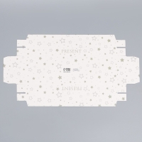 Коробка кондитерская для муссовых пирожных &laquo;Звёздочки&raquo;, 27 х 8.6 х 6.5 см