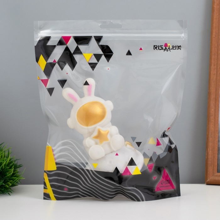 Светильник "Заяц со звездой на сатурне" 2Вт LED LR44 5х8х13см