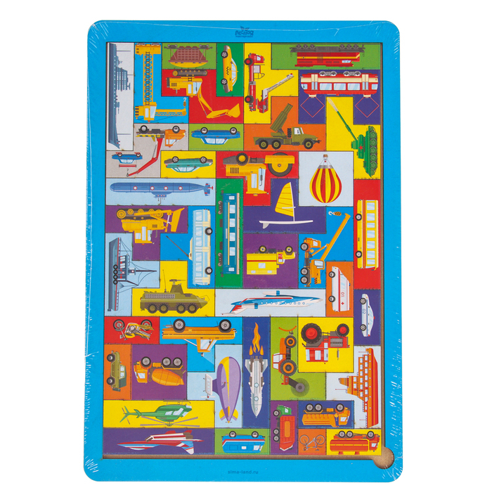 Головоломка. Тетрис &laquo;Большой транспорт&raquo;