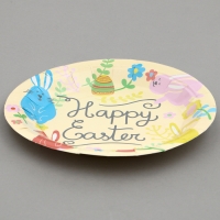 Тарелки бумажные &laquo;Светлой Пасхи&raquo; с кроликами, 6 шт