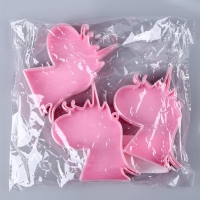 Основа для творчества и декорирования &laquo;Единорог&raquo;, набор 3 шт., размер 1 шт. &mdash; 10 &times; 9,5 &times; 2,5 см