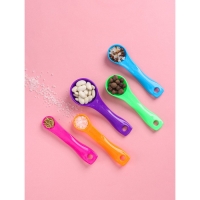 Набор мерных ложек Доляна &laquo;Креатив&raquo;, 5 шт: 1 мл, 2,5 мл, 5 мл, 7,5 мл, 15 мл, цвет МИКС