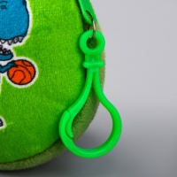 Кошелёк детский для мальчика в шоубоксе &laquo;Динозаврик&raquo;, плюш, цвет МИКС