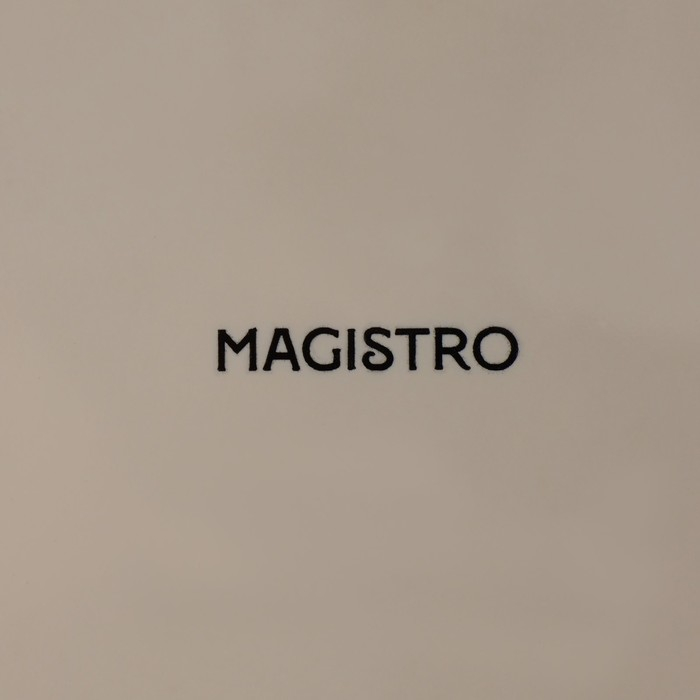 Блюдо фарфоровое для подачи Magistro &laquo;Пэвэти&raquo;, d=18,2 см, цвет голубой