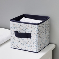 Короб для хранения Доляна &laquo;Мармелад&raquo;, 19&times;19&times;19 см, цвет белый