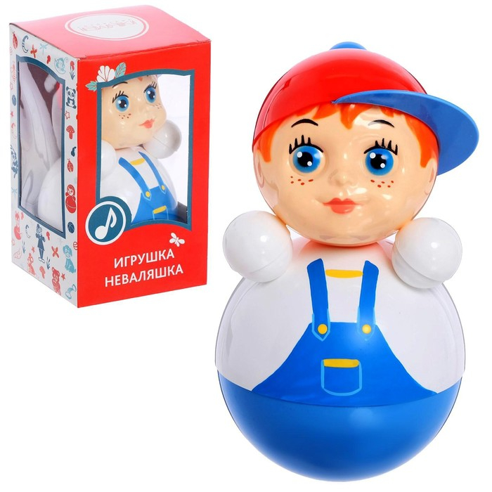 Неваляшка &laquo;Мальчик&raquo;, в художественной упаковке