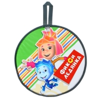 Ледянка &laquo;Фиксики: Нолик и Симка&raquo;, цвет зелёный