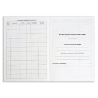 Журнал учета внеурочной деятельности в образовательной организации А4, 32 листа