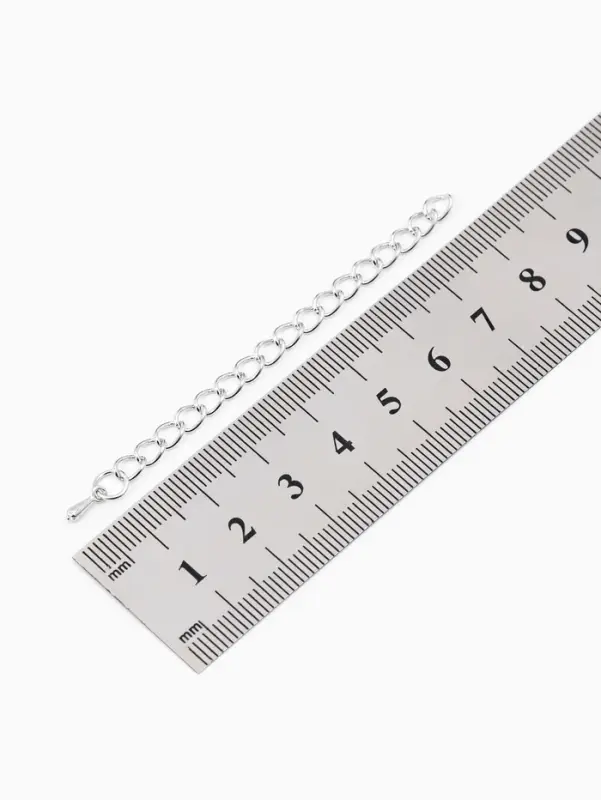 Набор для создания украшений &laquo;Минимум&raquo;: колечки, кримпы, цепочки, цвет серебро