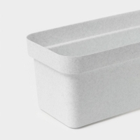 Ящик балконный для цветов &laquo;Эко&raquo;, 40 см, 8 л, цвет светлый гранит