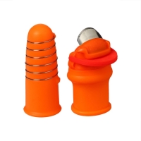 Напальчник с лезвием + 1 напальчник с металлической оплёткой, для сбора урожая, Greengo